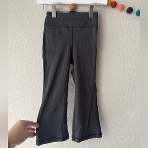 Hanna Andersson Gray/Black Kids Active Wear Leggings